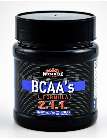 BCAA 2.1.1. L-FORMULA - 300 gélules | Nutrition, Musculation... | MAD